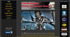 Desktop Screenshot of northeastdivingequipmentgroup.com